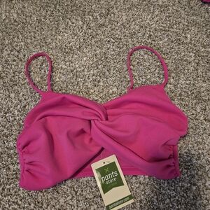 Pink Bikini Top